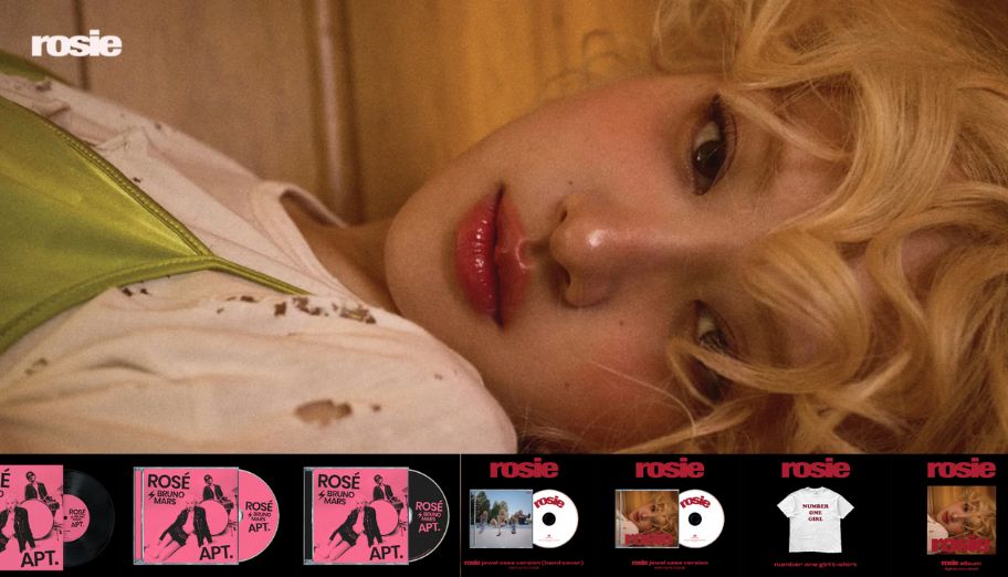 ROSE ROSIE Bruno Mars 新品未使用送料込み How to Buy ROSÉ x Bruno Mars Limited Edition Album and ship to