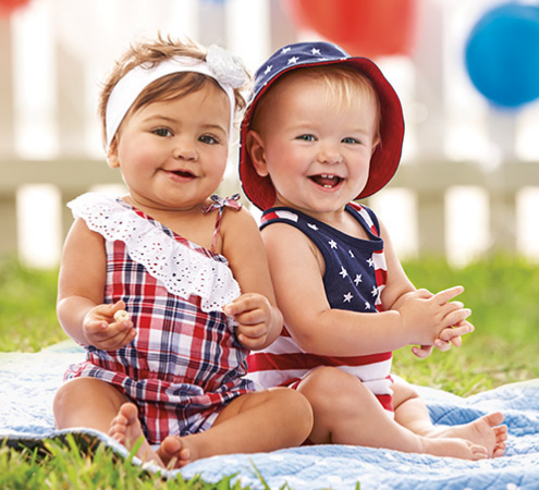 Kids Summer Clothes   4th of July Outfits   The Children s Place