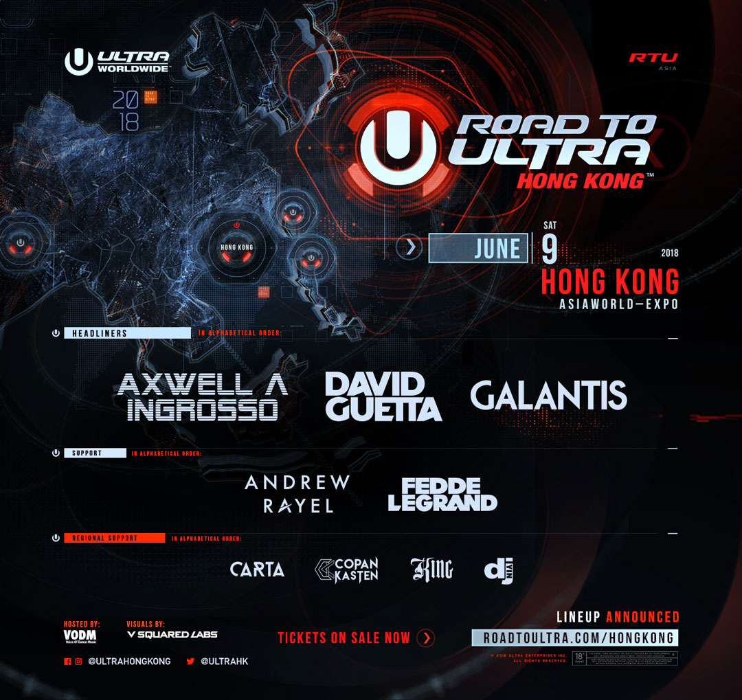Ultra Music Festival Merchandise Buyandship Hong Kong