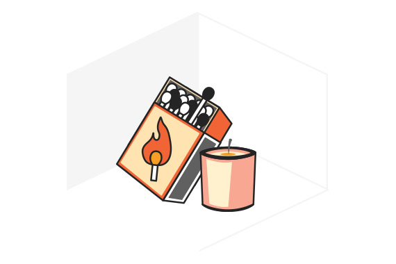 Flammable materials