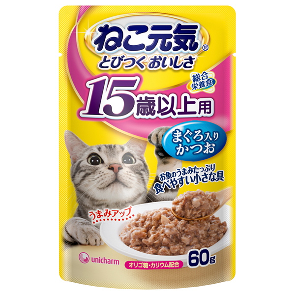 Unicharm - 綜合營養濕糧 15 歲以上老貓用