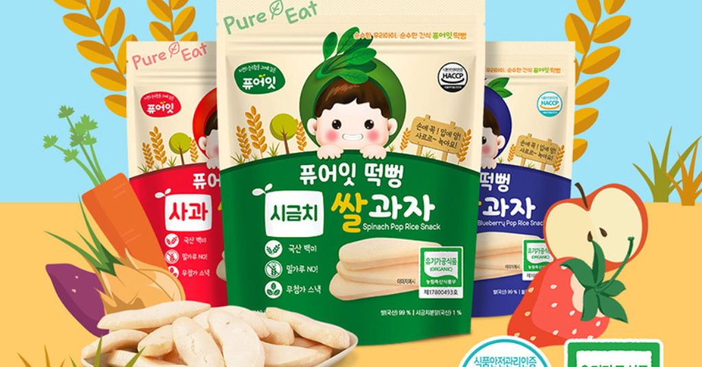 宝宝必备健康零食！韩国NAEBRO PureEat婴幼儿天然有机米饼低至本地五折入手，无痛囤货伴成长！