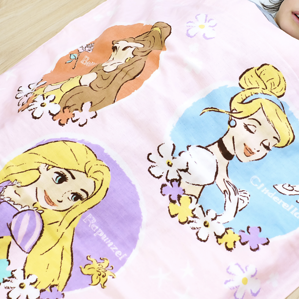 日本ShopDisney-迪士尼公主毛巾毯