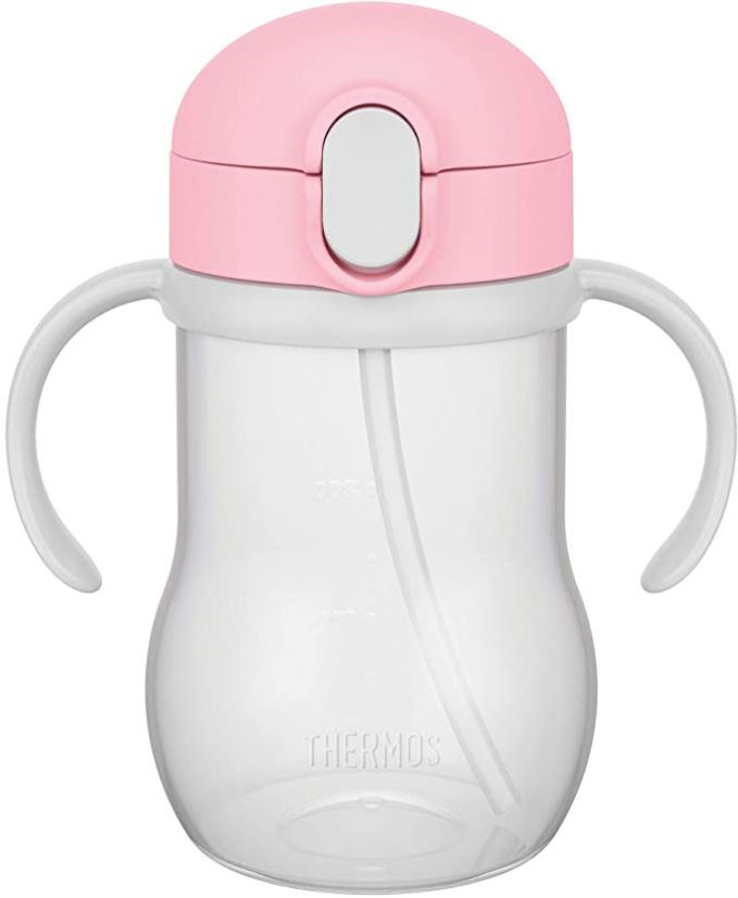 THERMOS NPF-350兒童吸管杯 (350 ml) (粉紅色)