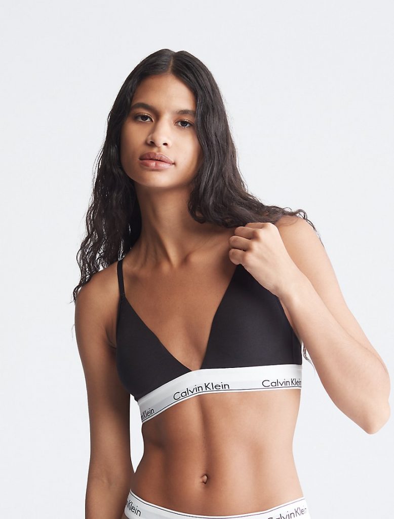 Calvin Klein Modern Cotton Lightly Lined Triangle Bralette