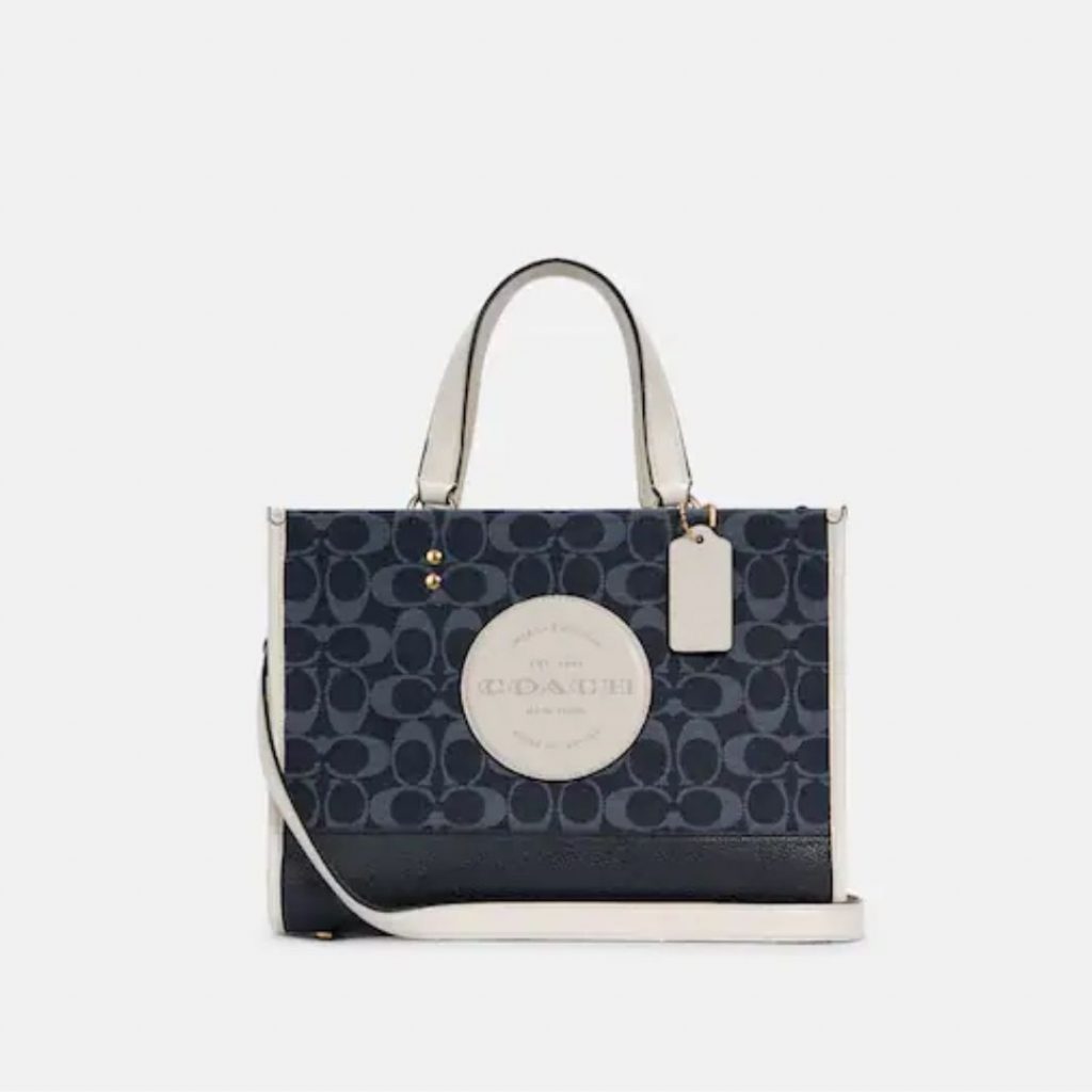 Dempsey Carryall In Signature Jacquard With Coach Patch
