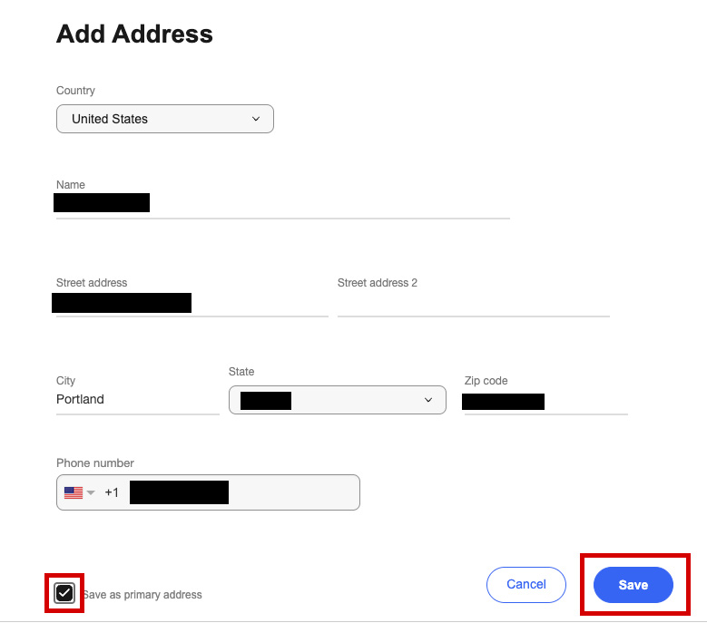 eBay新用戶註冊教學6-填寫寄送地址資料