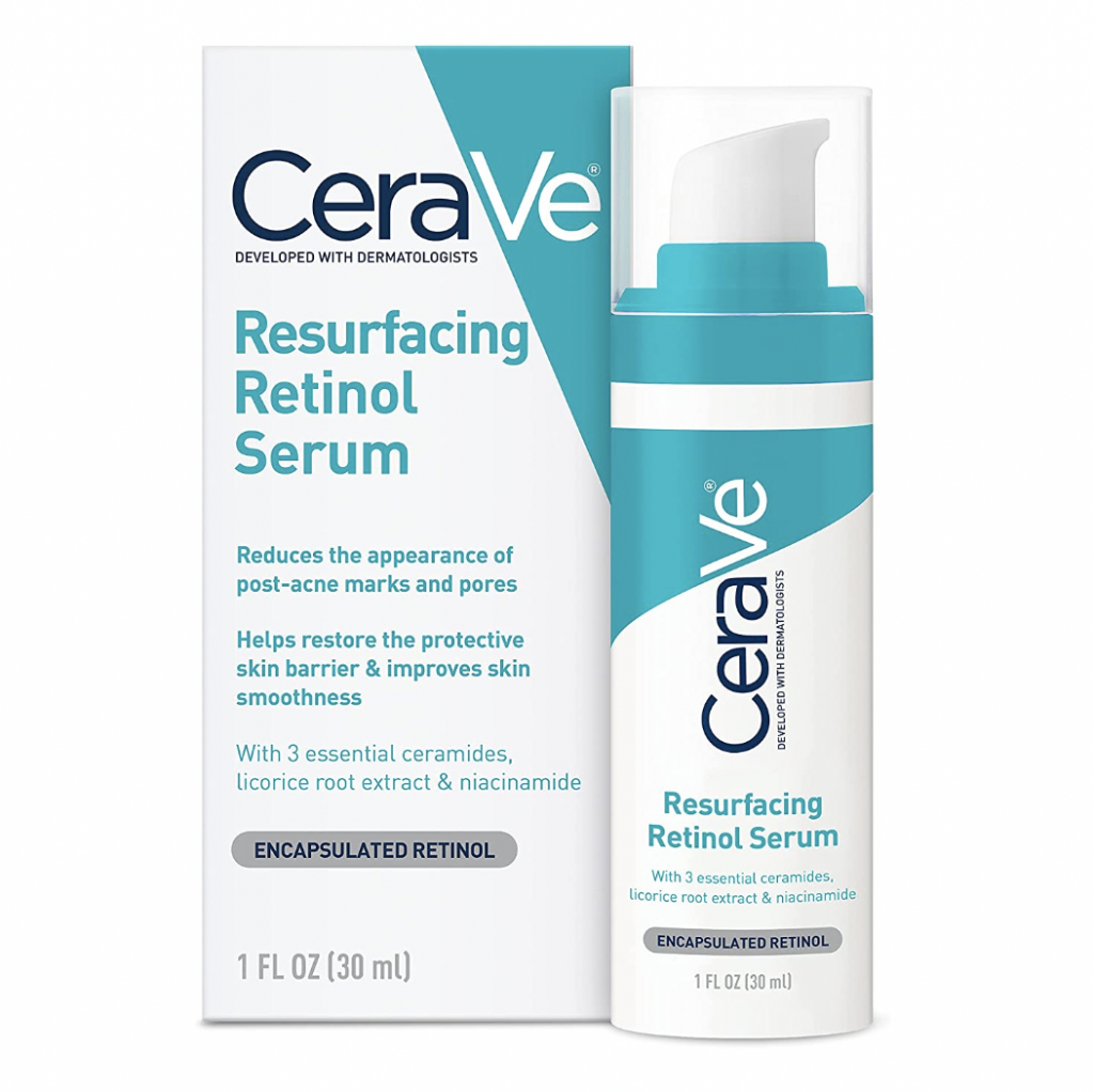 3. CeraVe Resurfacing Retinol Serum