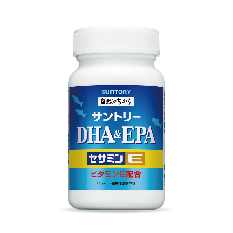 三得利保健品: 魚油 DHA＆EPA+芝麻明E / EX （DHA＆EPA + 芝麻明E）
