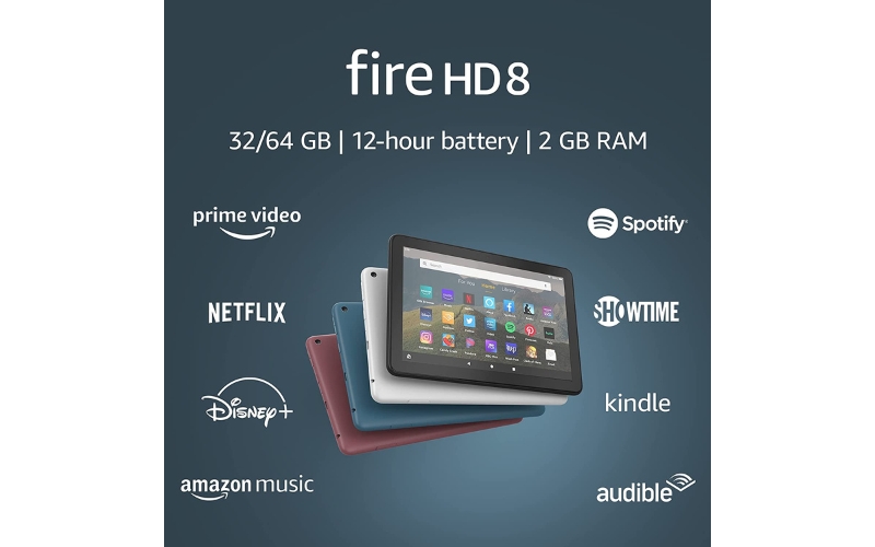2023 美國總統日優惠: Amazon Fire HD 8 tablet (64GB)HKD471
