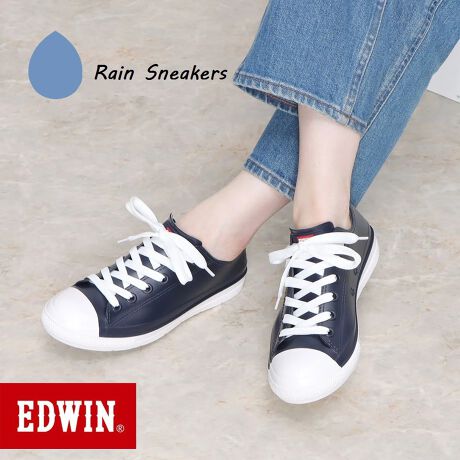 成人防水鞋推薦：EDWIN - Rain Sneakers