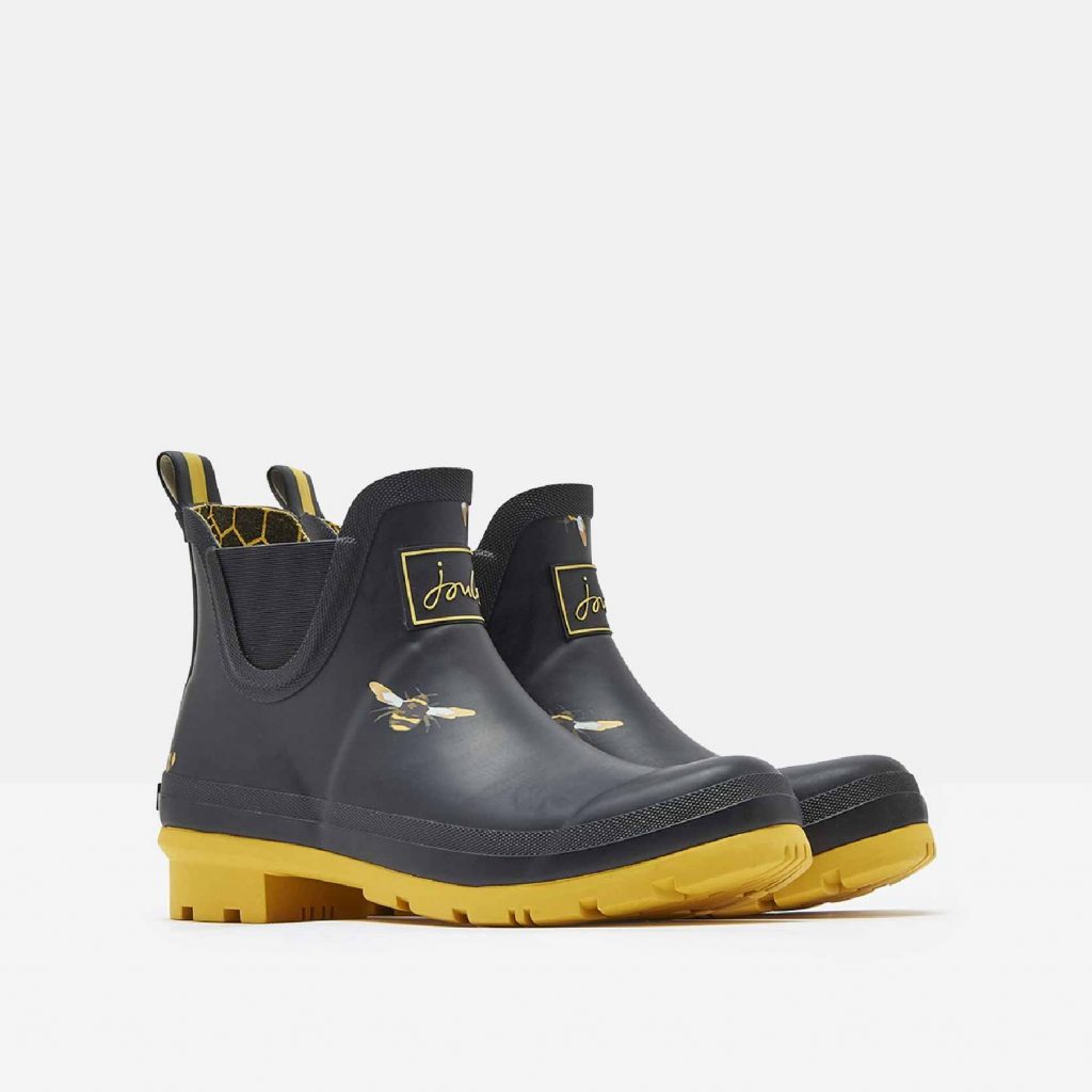 Waterproof Shoes for Adults: Joules Short Height Printed Wellibobs