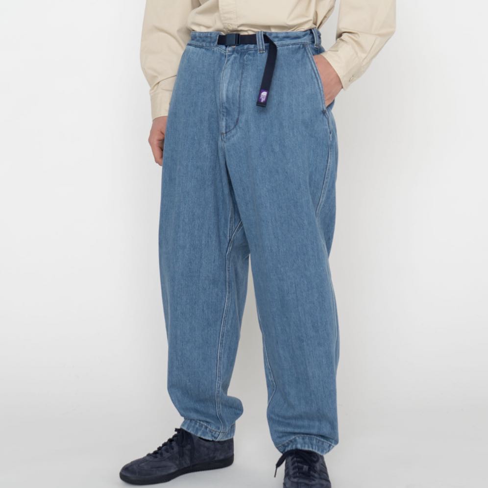 TNF紫標商品推薦: Denim Wide Tapered Pants