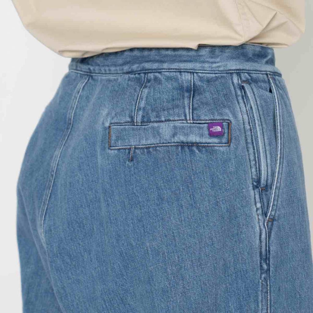 日版TNF紫標商品推薦: Denim Wide Tapered Pants