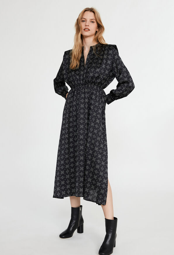 Claudie Pierlot LONG FITTED DRESS 