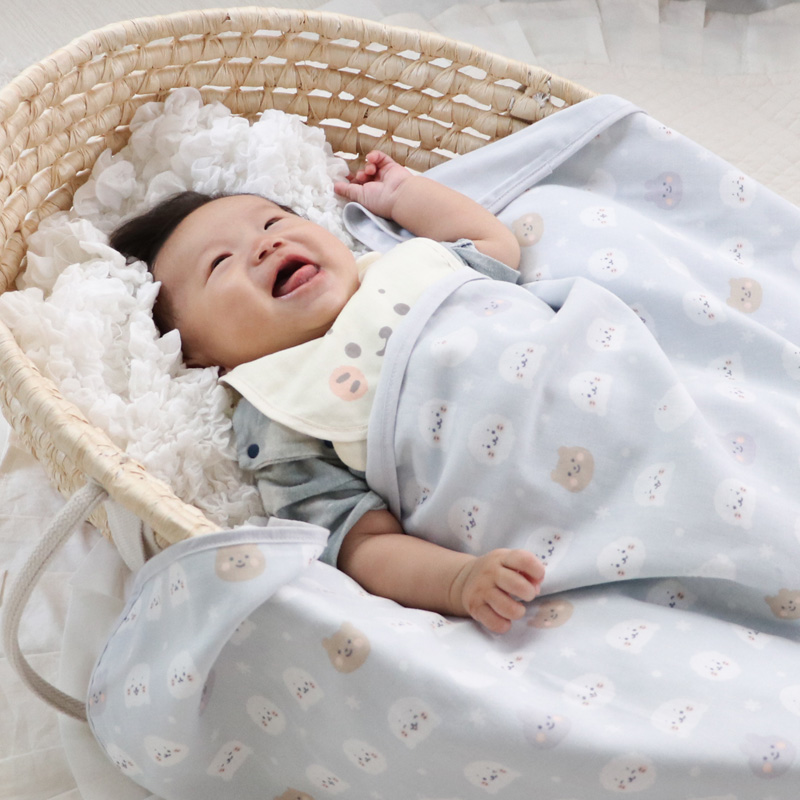 Sirotan海豹小白推薦商品: 四重紗布嬰兒毯