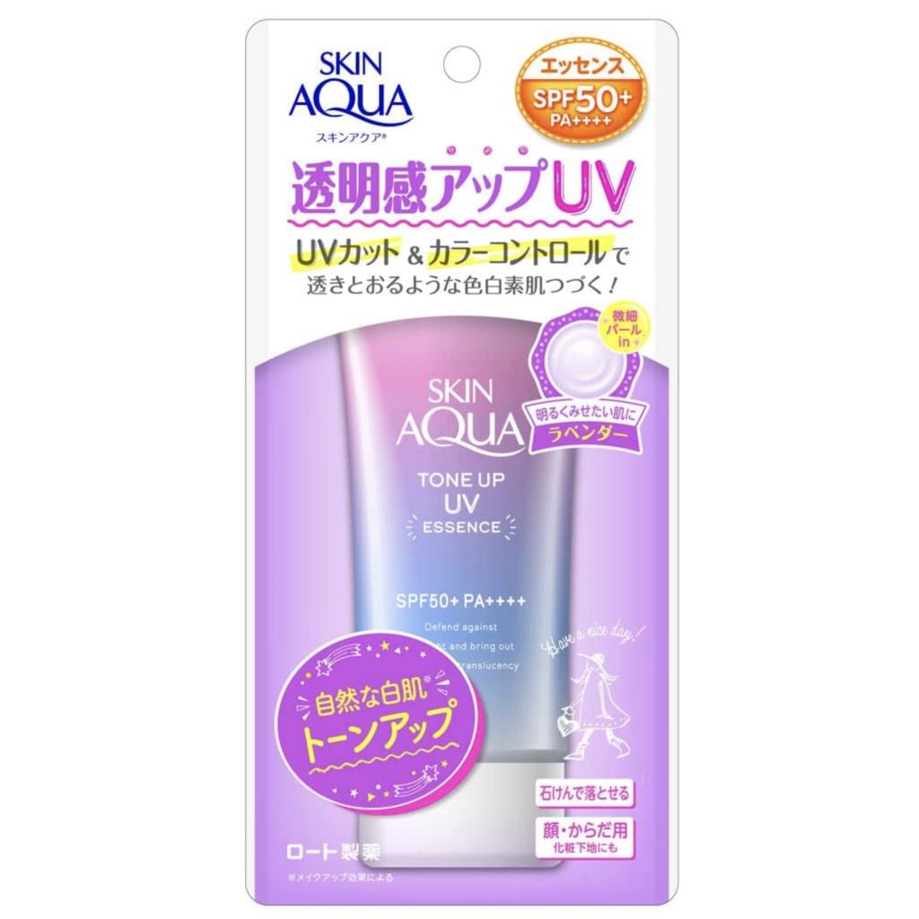 防曬霜推薦: Skin Aqua 美肌亮膚防曬隔離霜 SPF50+ PA++++