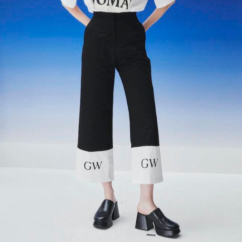 泰國Gentlewoman最新產品: Grand Scheme 拼色直管褲