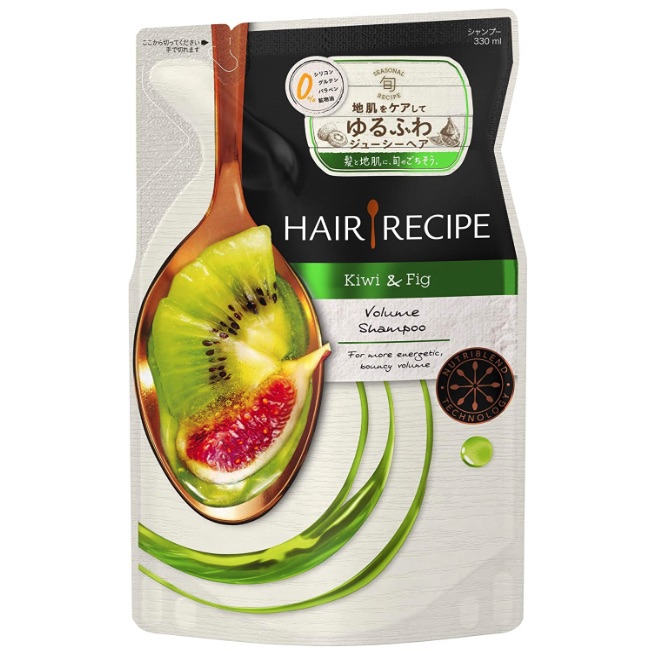 Hair Recipe頭髮洗護產品推介-奇異果X無花果清爽營養洗頭水替換裝