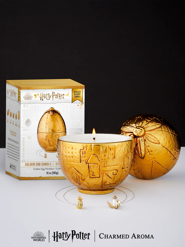 Best Easter Gifts to Shop-Charmed Aroma Harry Potter Golden Egg Candle