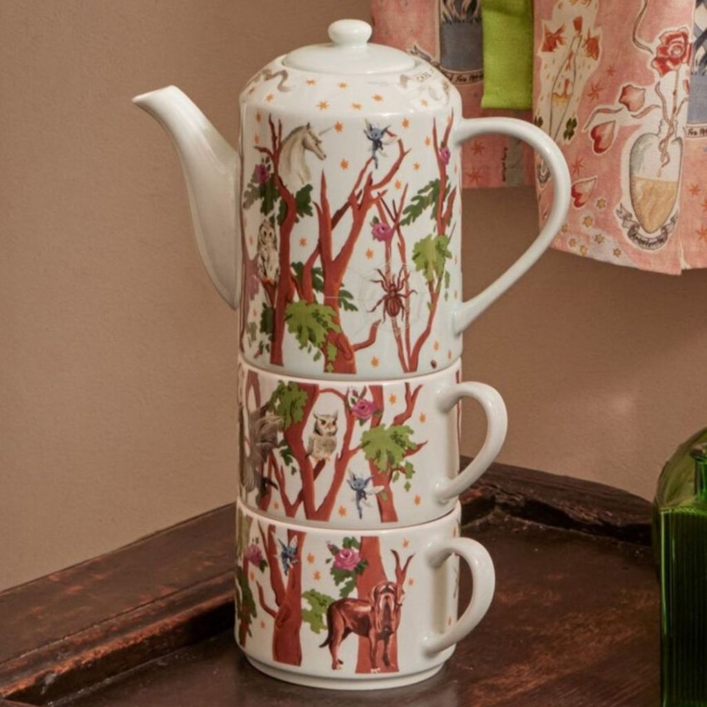 Cath Kidston x Harry Potter™ Forbidden Forest Fine China Tea For Two