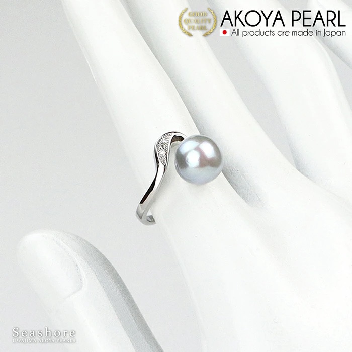 母親節禮物推介 - Seashore 日本 Akoya 珍珠戒指