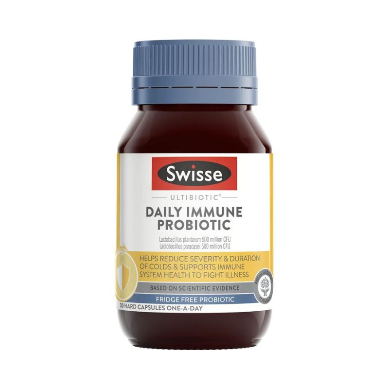 Probiotic Supplement Recommendations: Swisse - Ultibiotic Daily Immune Probiotic 30 Tablets