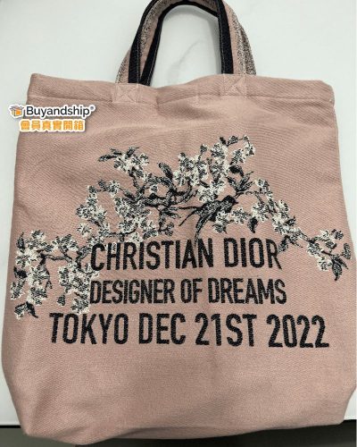 Dior東京都現代美術館限定帆布袋開箱