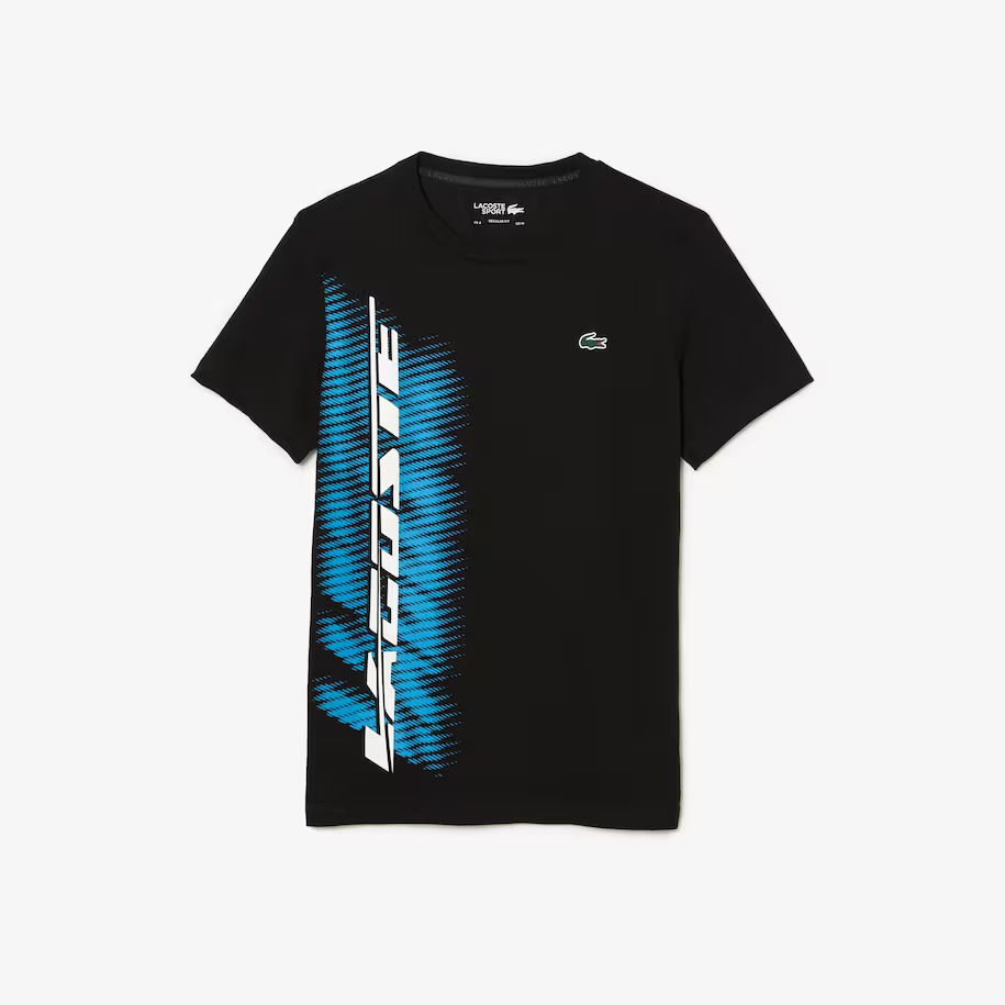 Lacoste 減價-Men’s SPORT Regular Fit T-Shirt with Contrast Branding