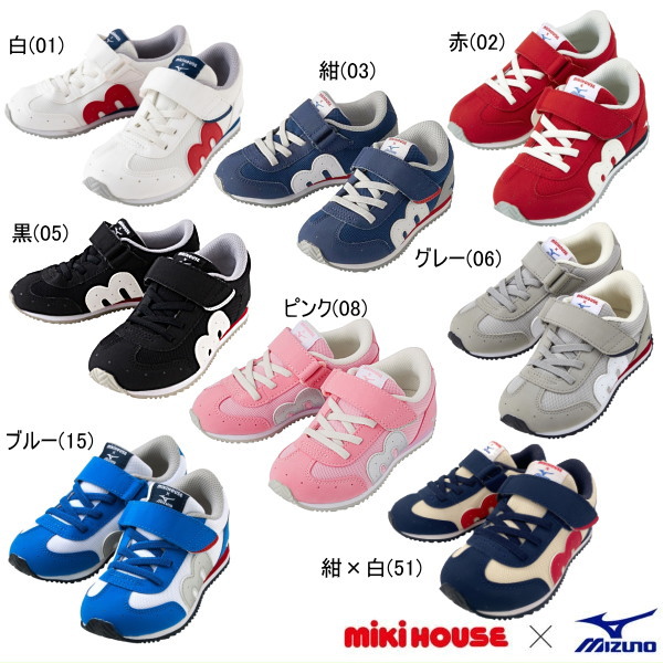 miki house x mizuno 童鞋