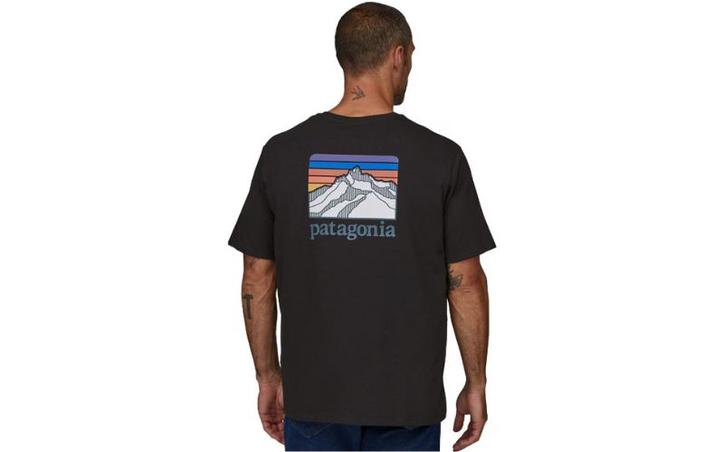 Patagonia Line Logo T 恤
