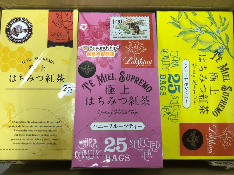 日本Lakshimi 蜂蜜紅茶開箱