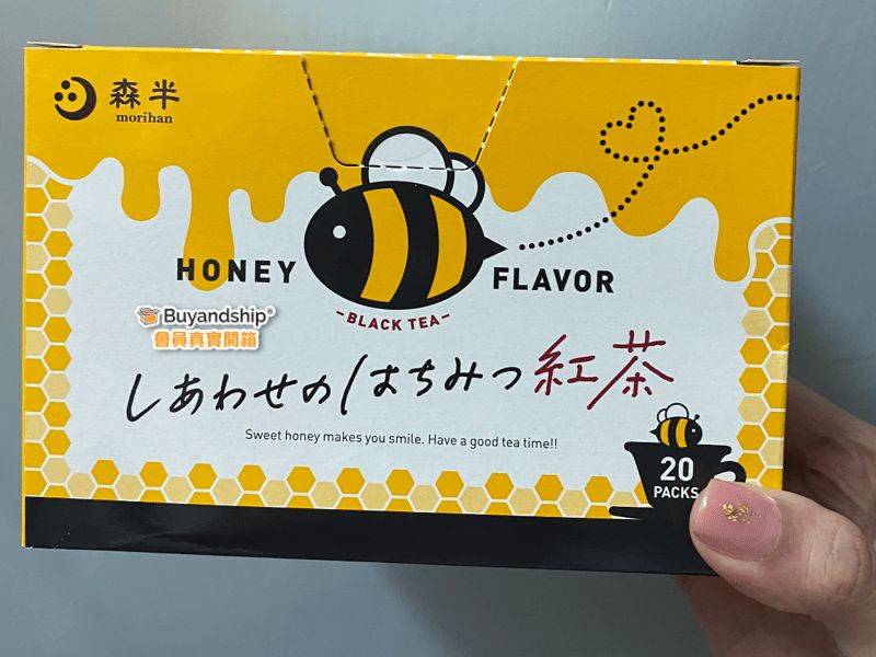 日本森半蜂蜜紅茶開箱
