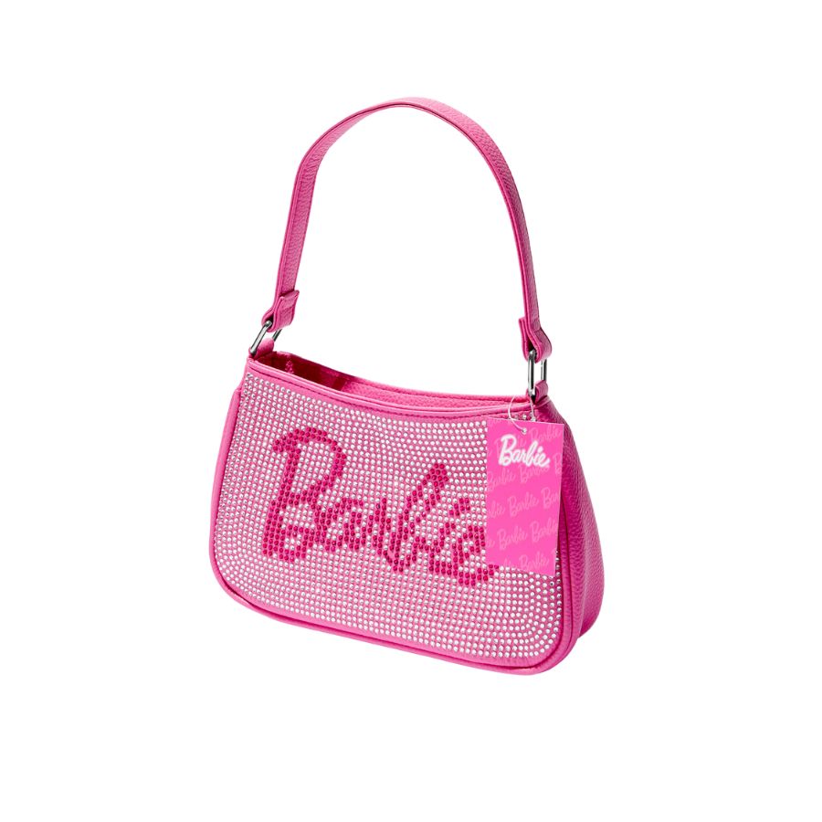 Claires - Barbie Pink Diamante Shoulder Bag