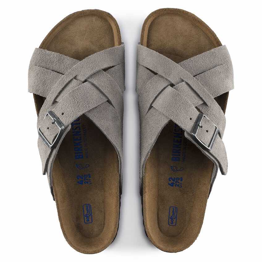 Birkenstock 涼鞋推薦：Lugano Soft Footbed Suede Leather
