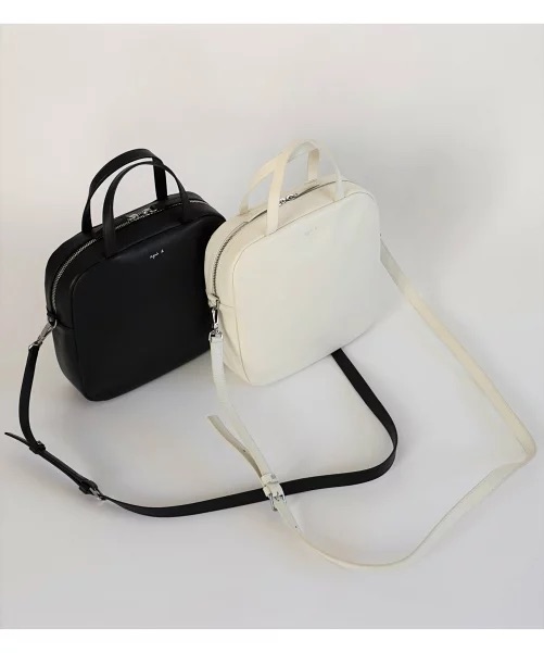 agnes b. - 2-way Leather Mini Bag