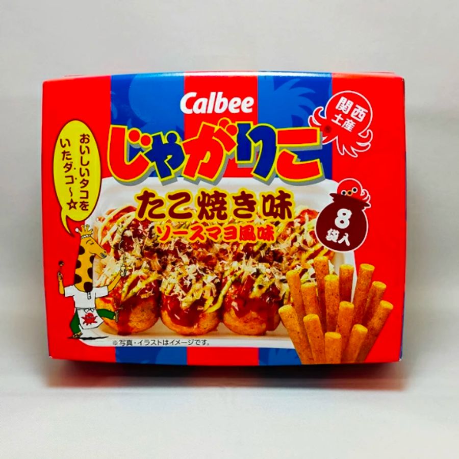 Calbee - 關西限定章魚燒風味薯條 8袋入