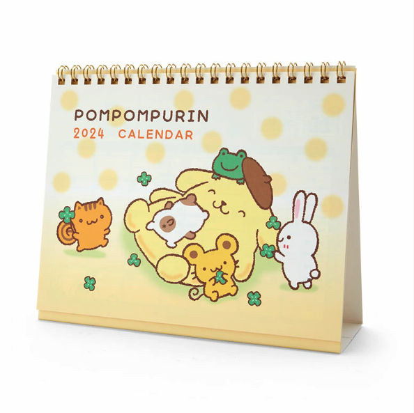 樂天 2024 年月曆推介：Japan Sanrio 布丁狗 2024 年月曆