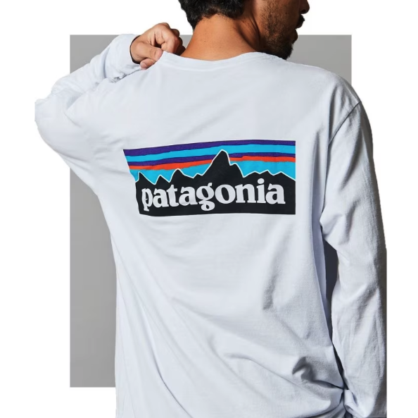 Patagonia 秋冬新品服飾推薦： Men's L/S P6 Logo Responsibili 長袖T恤