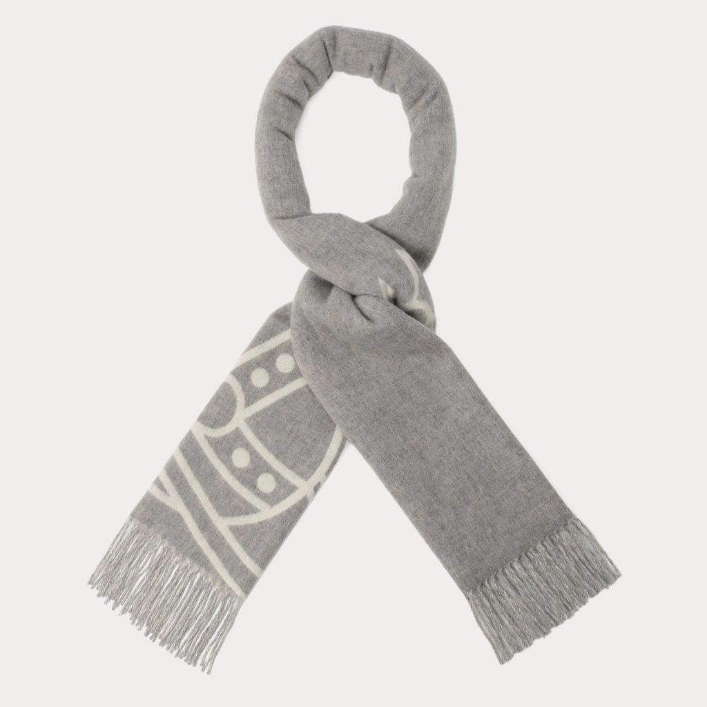 名牌入門頸巾推薦: Vivienne Westwood - 日版雙面羊毛圍巾