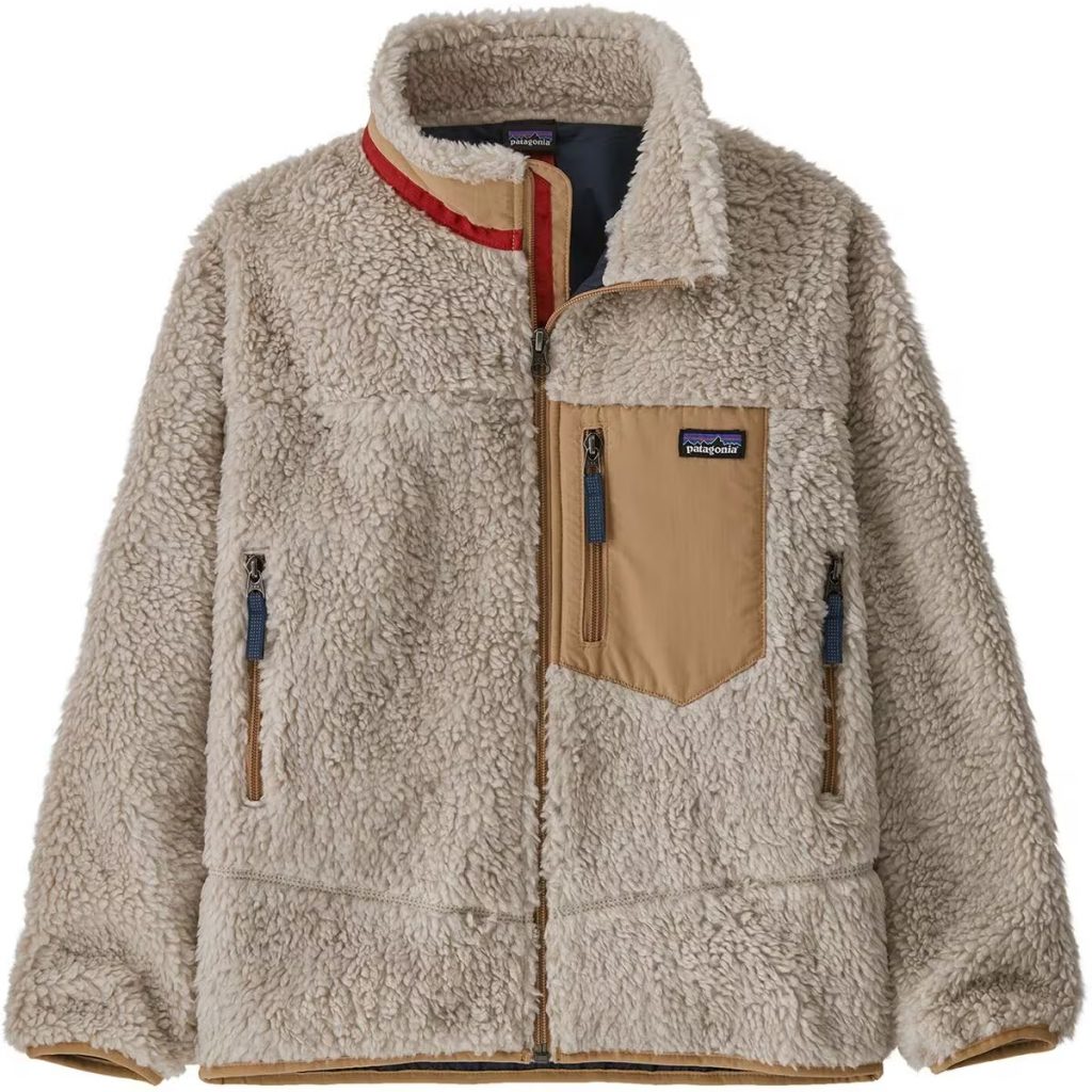 本週人氣代購產品推介5 - 美國 Backcountry Patagonia Retro-X 大童款保暖毛毛外套（卡其自然色）