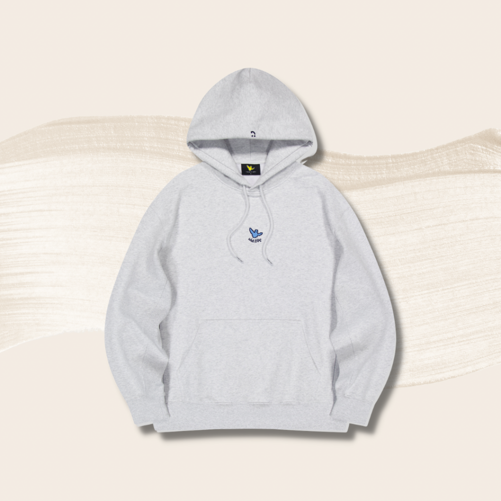 What it is Nt is one of the most popular streetstyle brands among youngsters in Korea recently. What's new with this hoodie is the brand’s classic yellow angel logo has been switched to a pixel-style blue angel. The lining of the hoodie is made of a comfy ribbed material, making this hoodie feel extra soft.