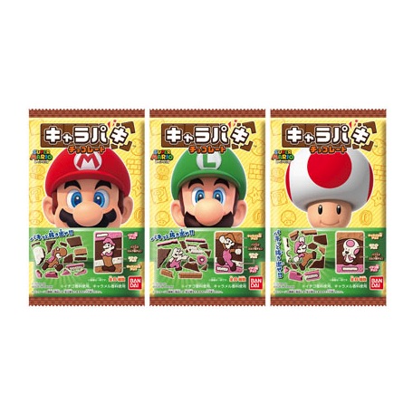 CHARA PAKI - Super Mario系列朱古力 10入