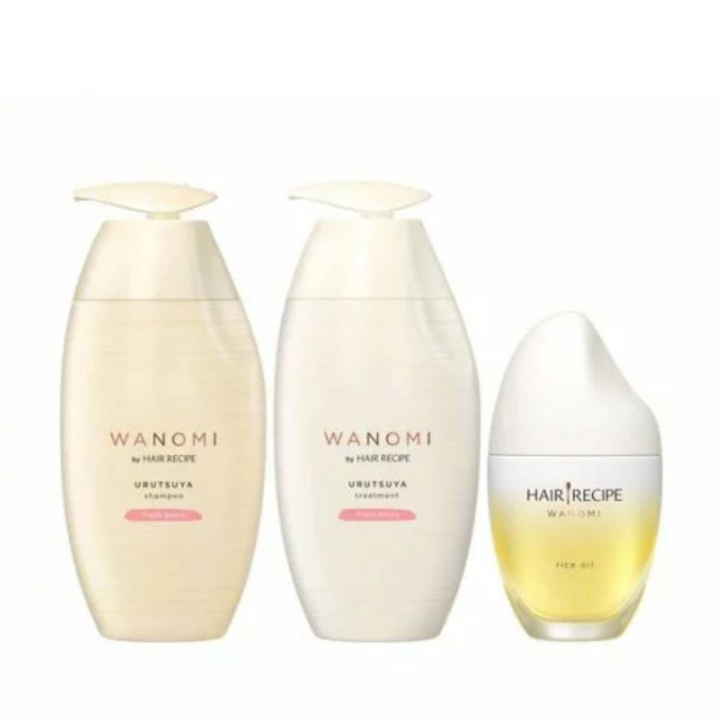 Hair Recipe WANOMI Set of 3 (Shampoo+Conditioner+Treatment)