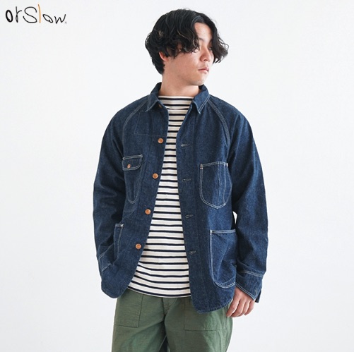 orSlow - DENIM COVER ALL