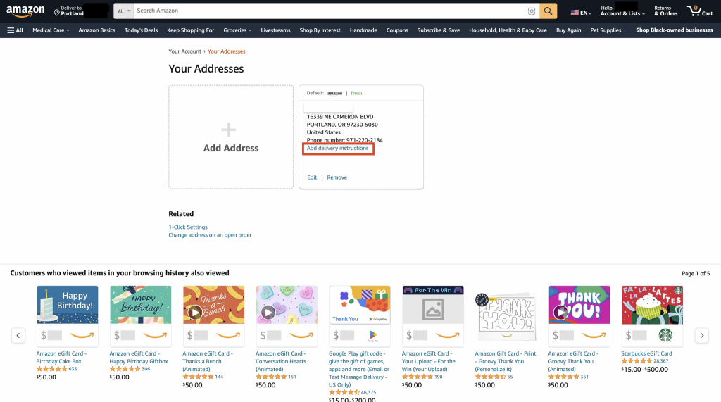 Setting up Steps to Prevent Lost Amazon Shipments: Set Your Amazon/eBay Address from Buyandship