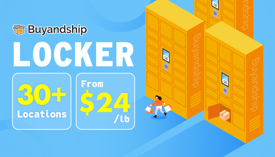 New Pickup Points! 30+ Buyandship Lockers Now Available.