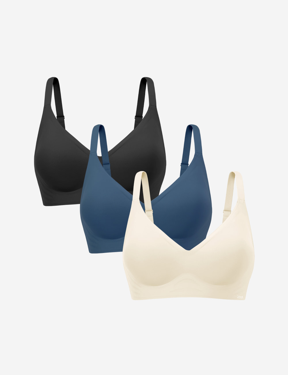 Cool-Fit極致服貼無鋼圈內衣(3件)