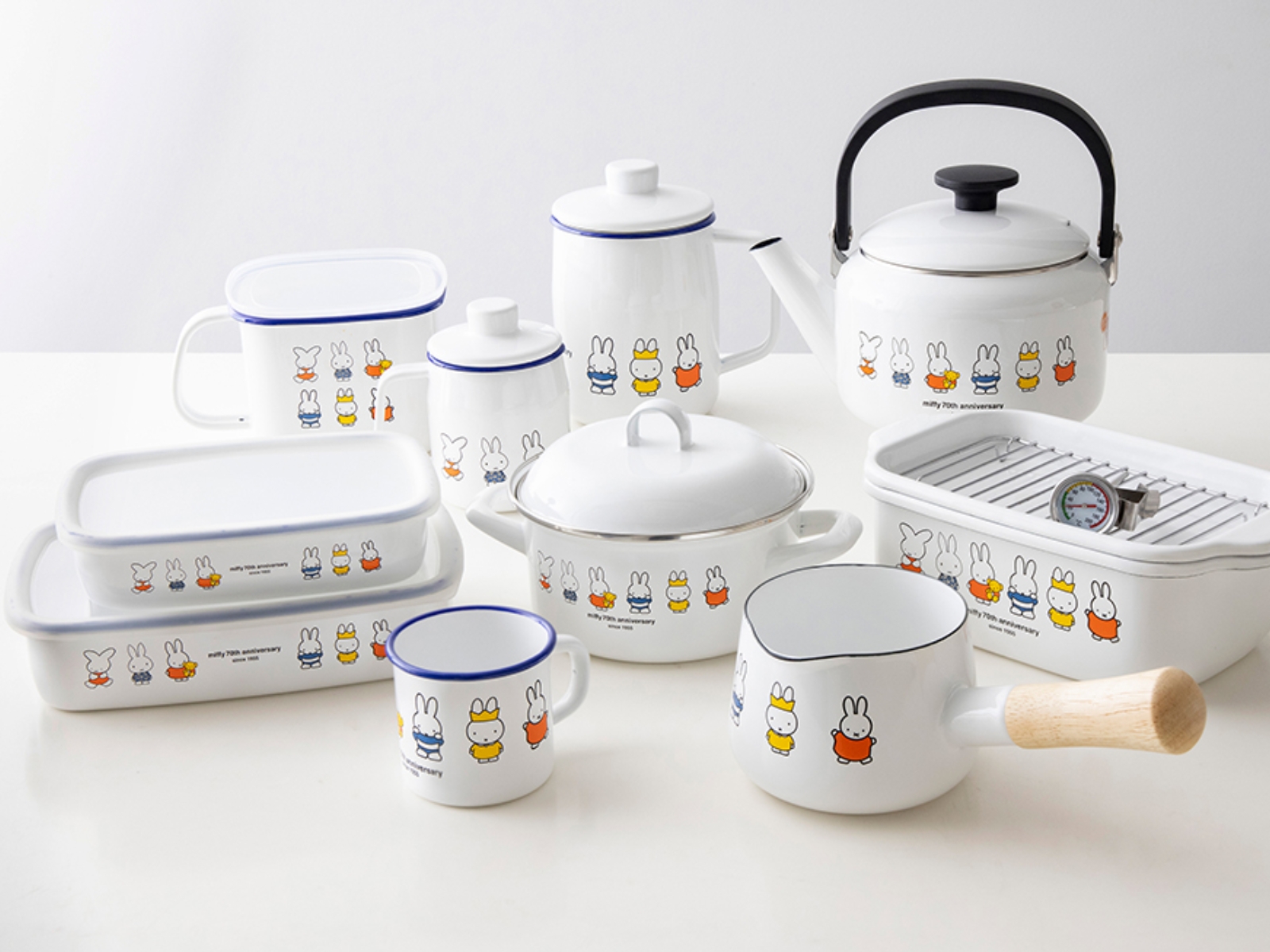 Fujihoro x Miffy - 70週年富士琺瑯廚具