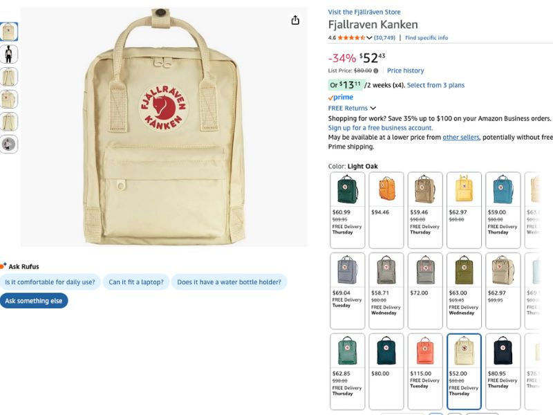 Fjallraven Kanken